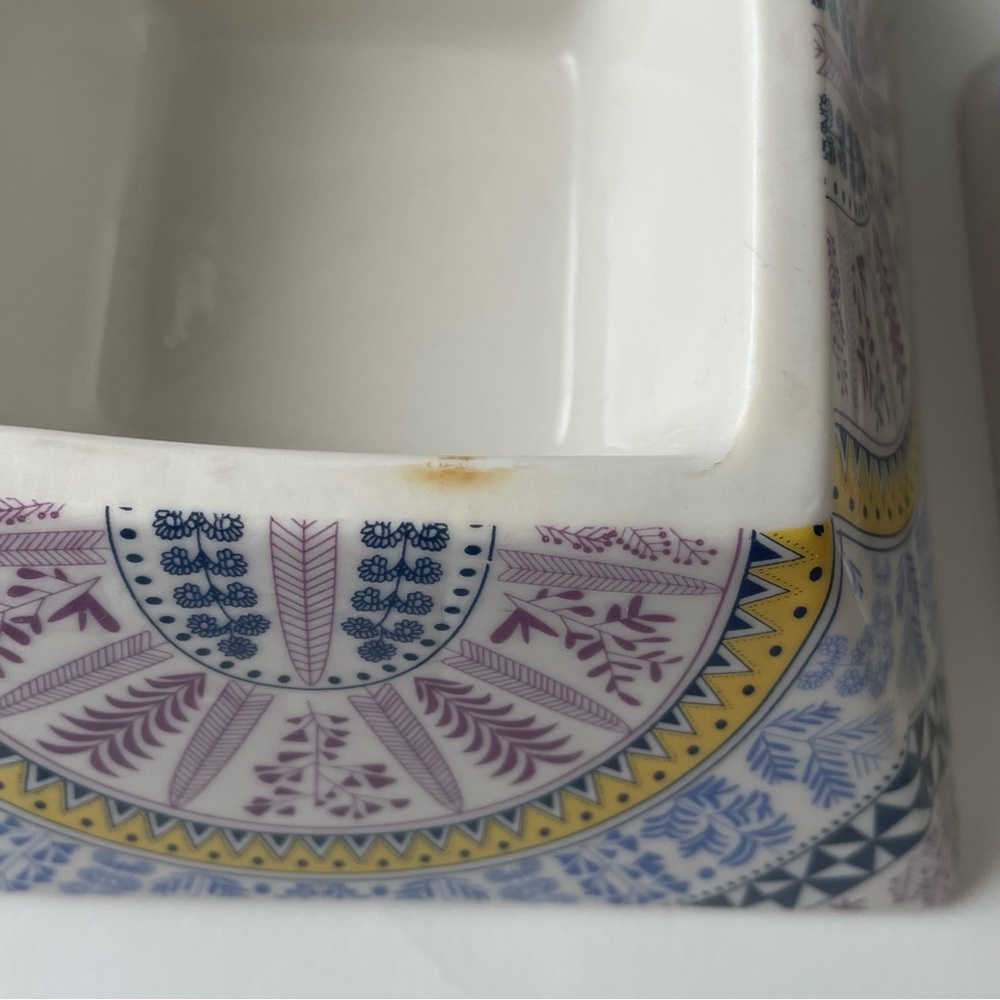 Anthropologies Mara Hoffman Ceramic Candle Holder Eye-catching Home Decor - Picture 9 of 13